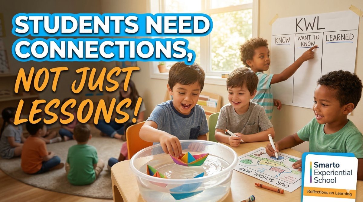 🌱 Learning Beyond Textbooks: My Journey with Students at Smarto Experiential School