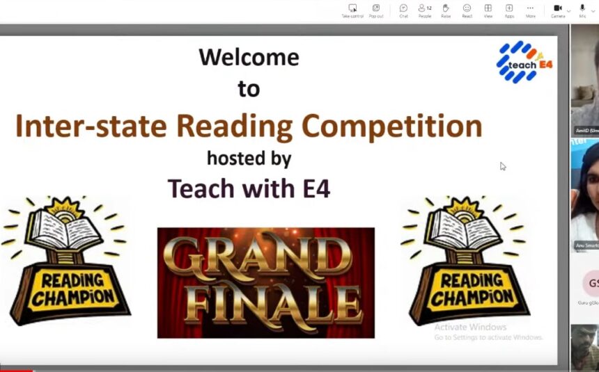 “Teach with E4 Competition: Fostering Reading Fluency and Confidence”